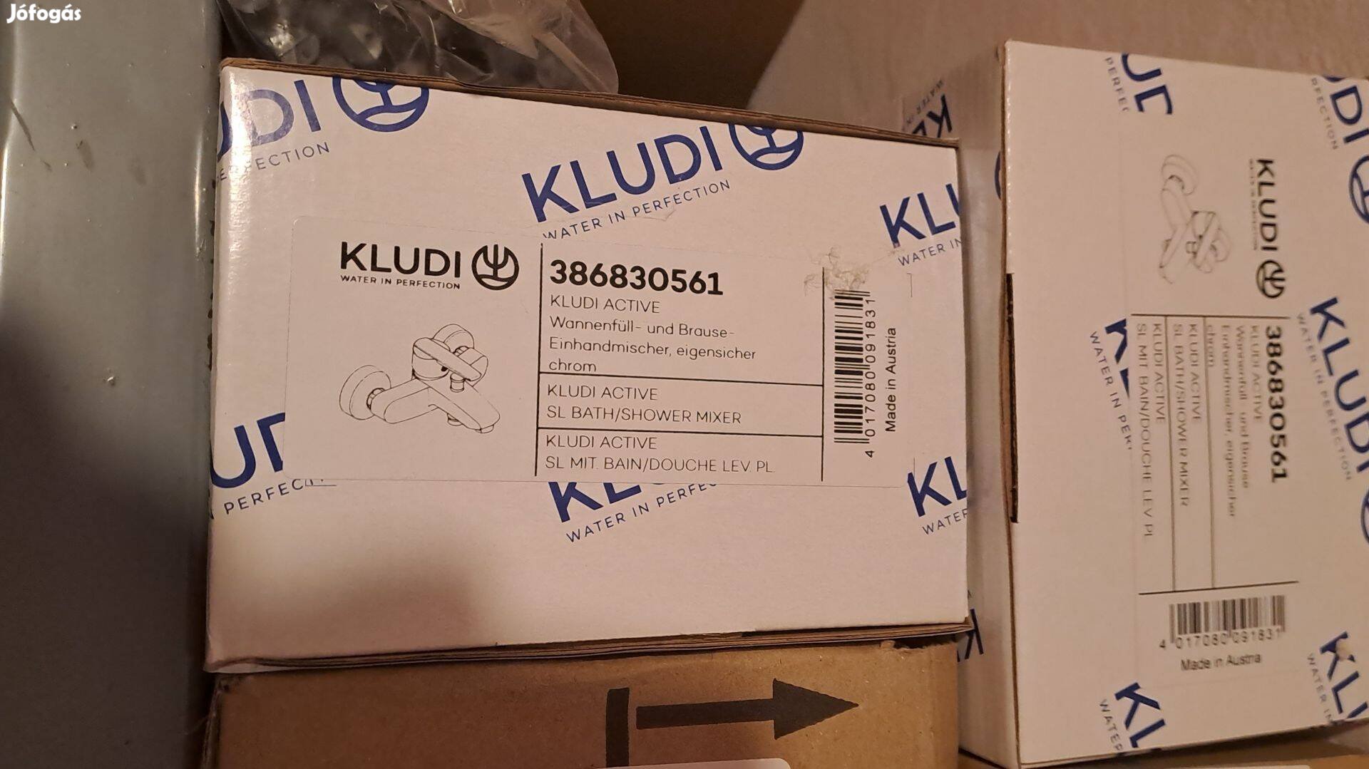 Új Kludi Active Kádtöltő csaptelep zuhanyszett nélkül 386830561