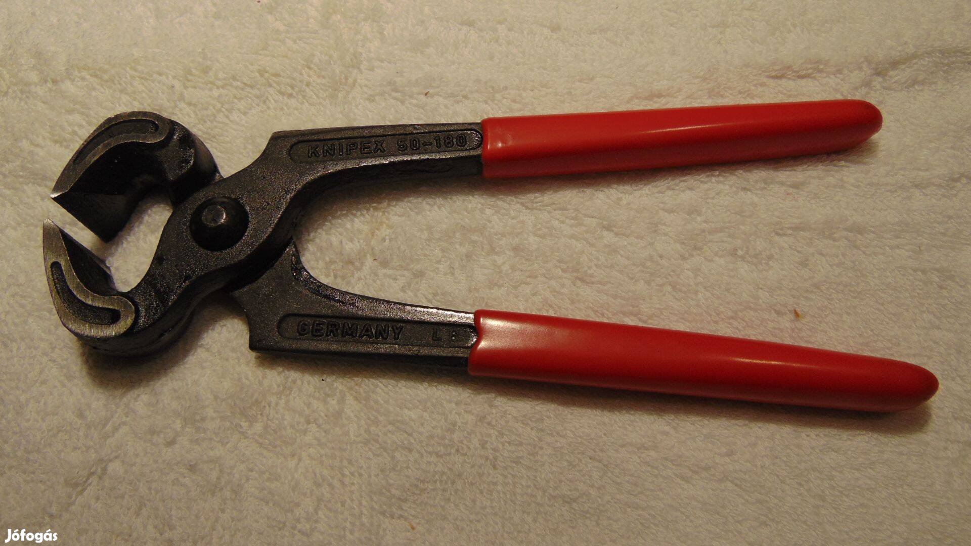 Új Knipex 50 01 180 harapófogó, 180 mm