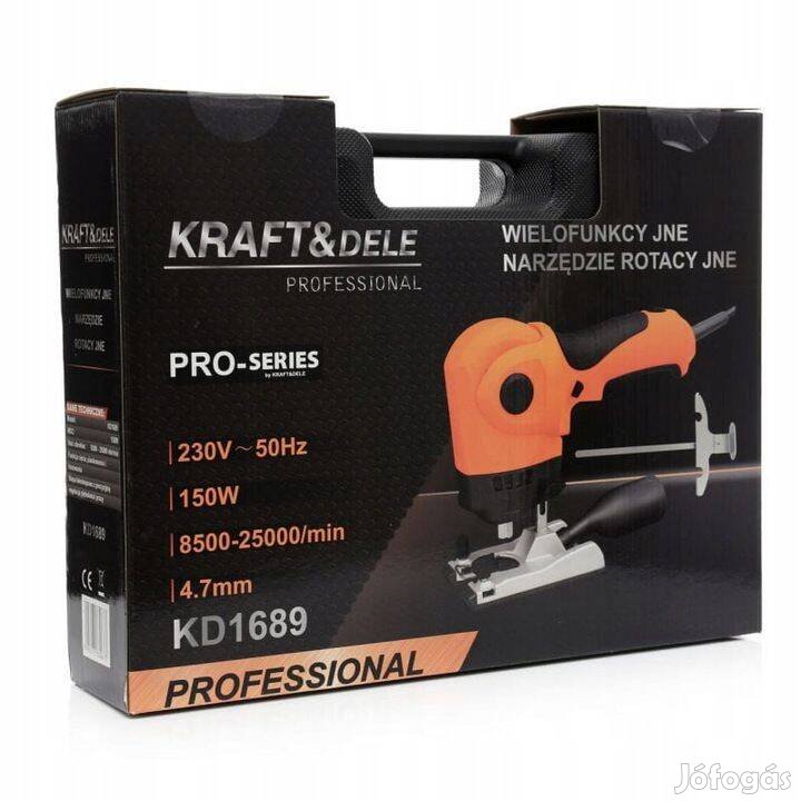 Új Kraft&Dele KD1689 Multifunkciós felsőmaró gép 150W eladó