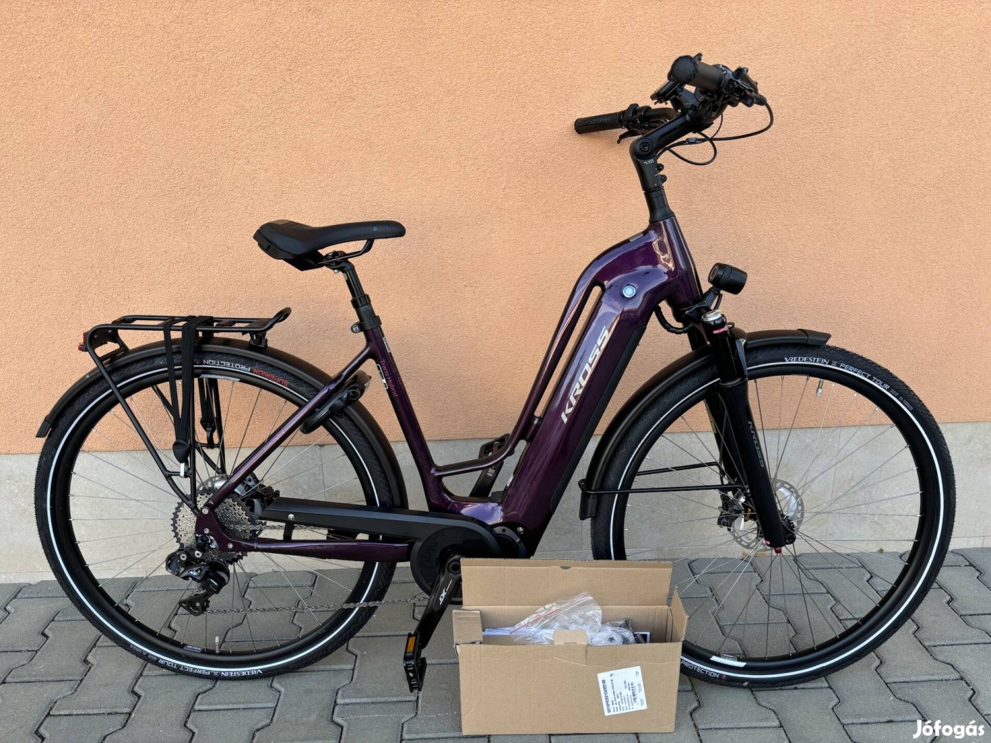 Új Kross Transhybrid Prestige 504 ebike, Full XT, XT Di2