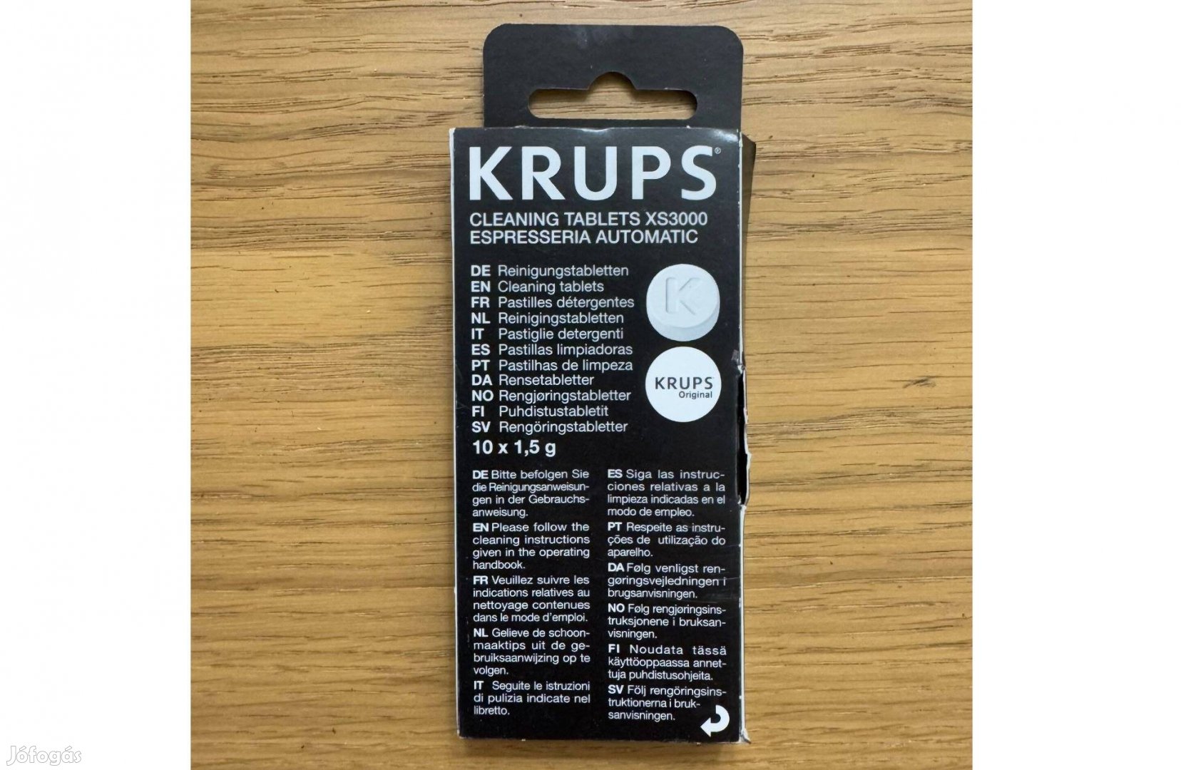 Uj Krups XS3000 Automata Kavefozo Tisztito Tabletta