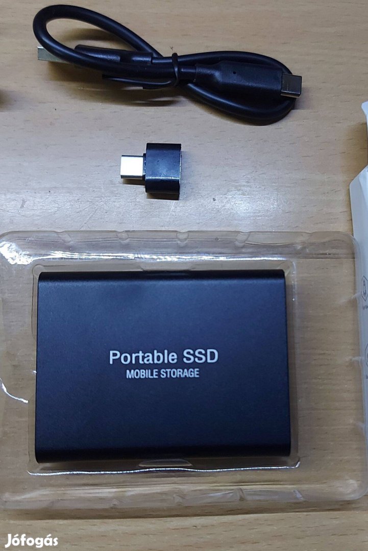 Új Külső SSD Doboz nélkül 8 TB Fekete