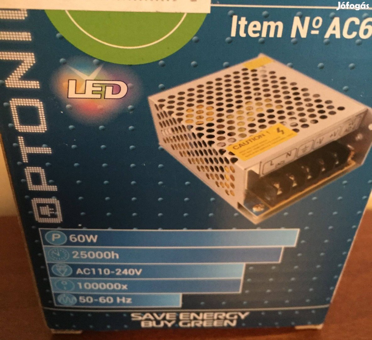 Új LED 600W-os adapter