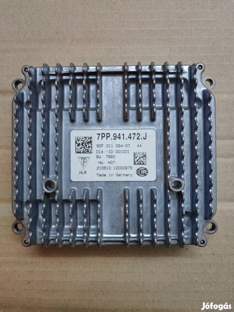 Új LED mátrix vezérlő Audi A3 S3 A6 A7 4G A8 4H 7pp941472k