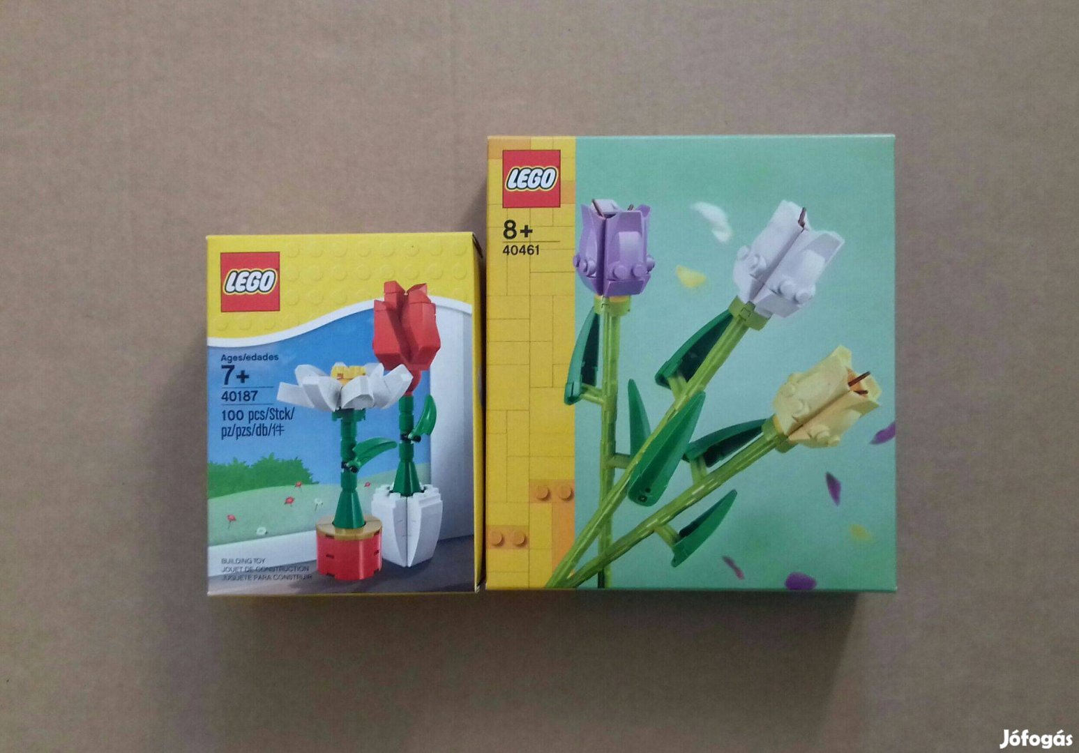 Új LEGO 40187 Virágok + 40461 Tulipánok Creator City Friends Fox.árban