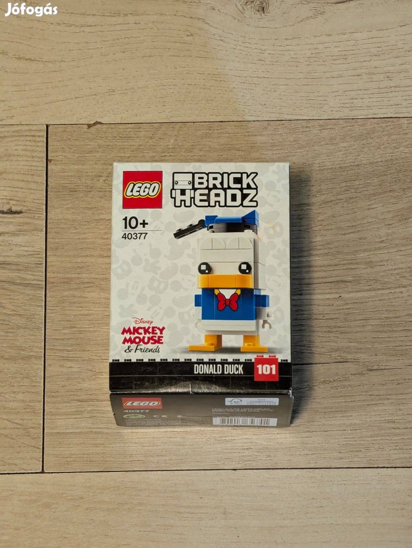 Új LEGO 40377 Brickheadz Donald Kacsa