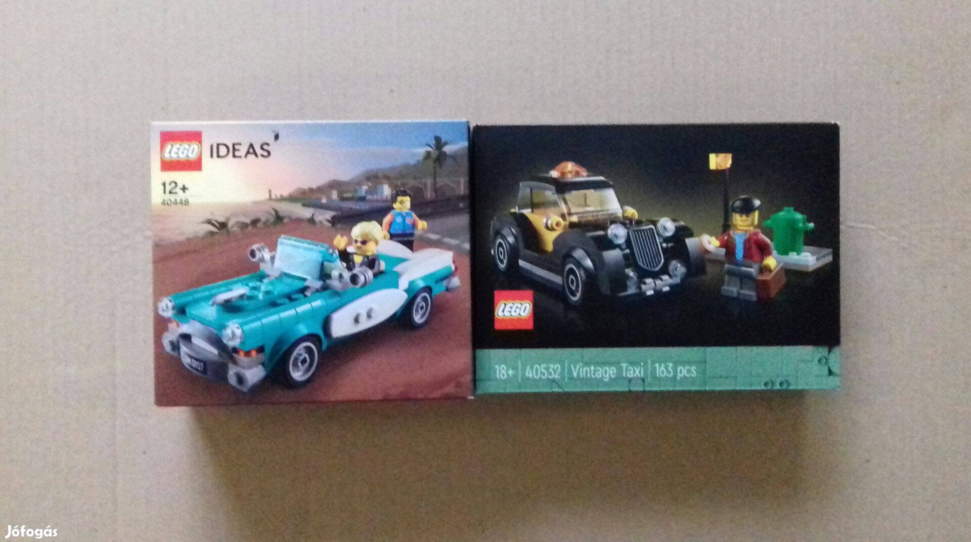 Új LEGO 40448 Veterán jármű + 40532 Taxi. Creator City Friends Foxárba