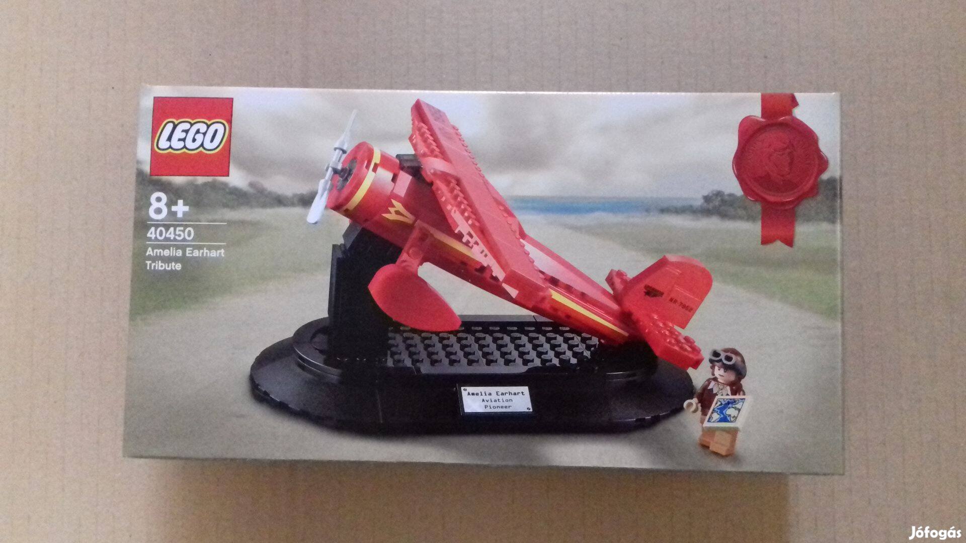 Új LEGO 40450 Tisztelgés Amelia Earthart előtt Creator City Ideas után
