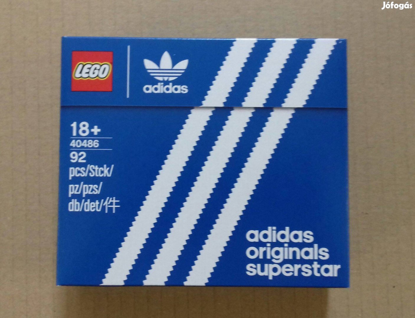 Új LEGO 40486 Adidas Originals a 10282 mini Creator City Ideas Foxárba