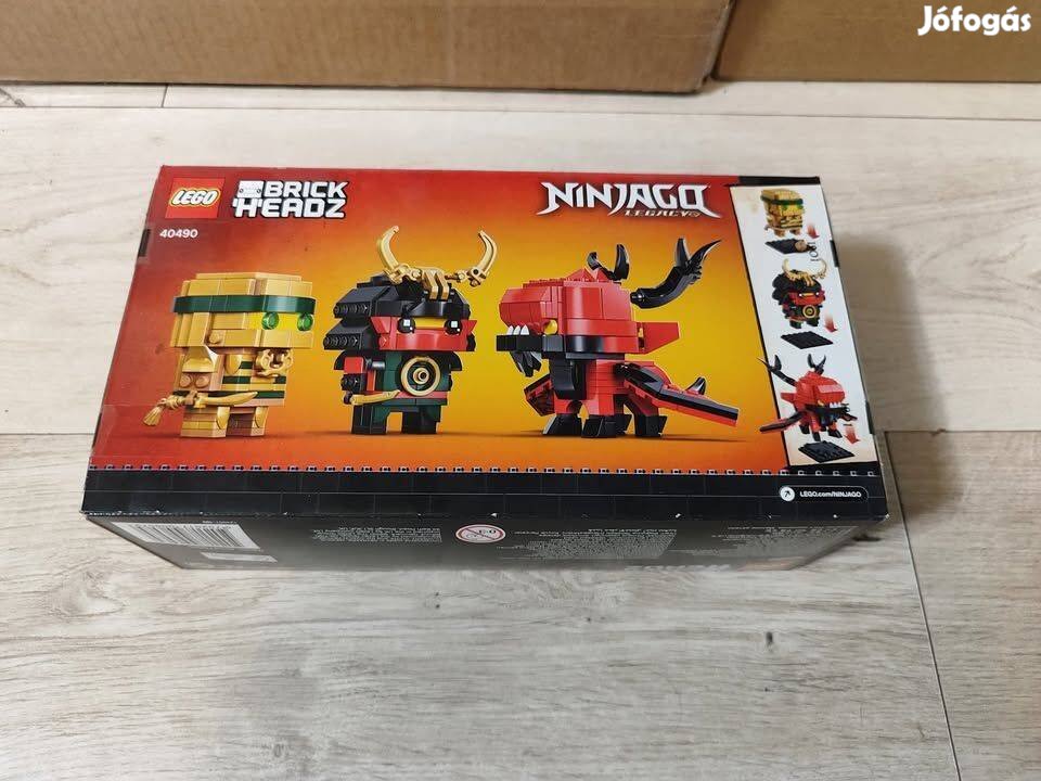 Új LEGO 40490 Brickheadz Ninjago 10. évforduló