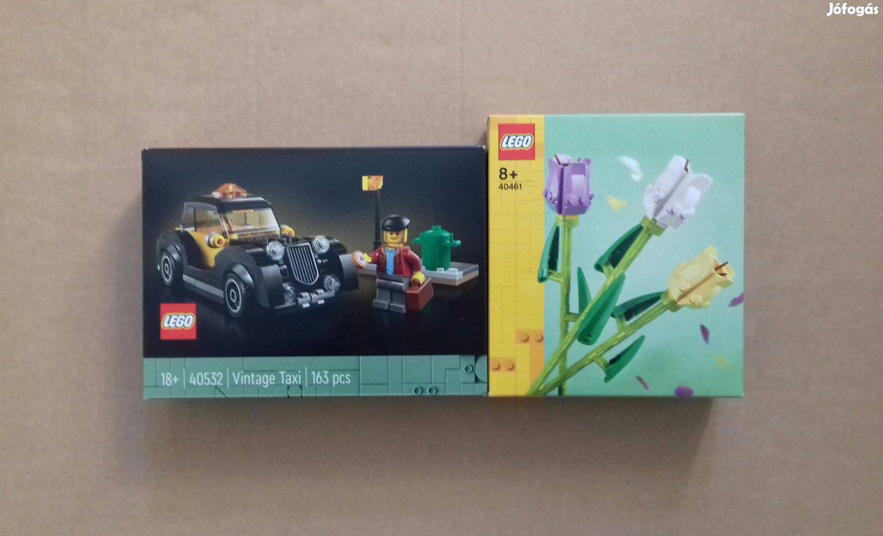 Új LEGO 40532 Veterán taxi + 40461 Creator City Ideas Junior Art Foxár