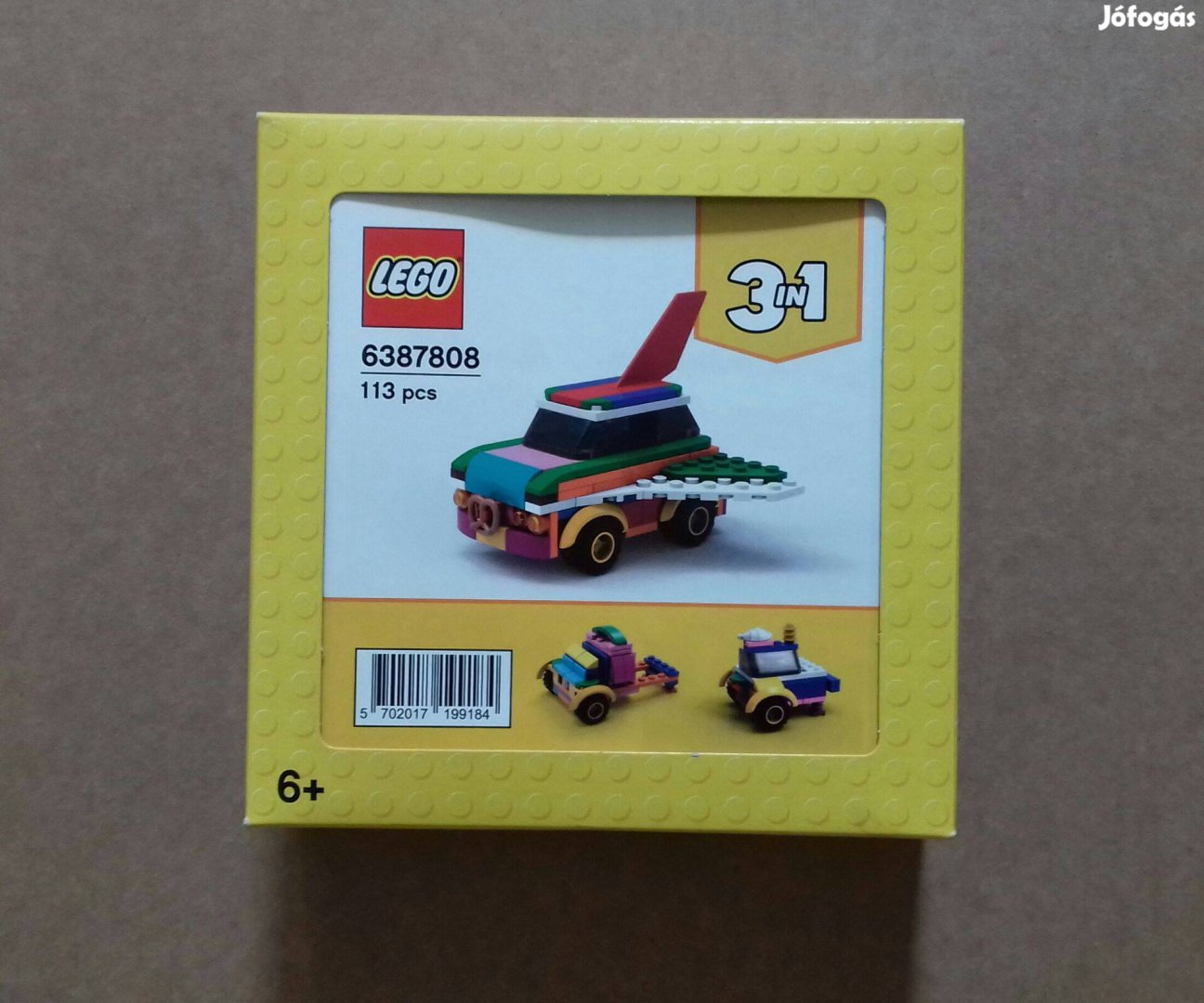 Új LEGO 6387808 Repülő autó Creator City Technic Friends Ideas Duplo