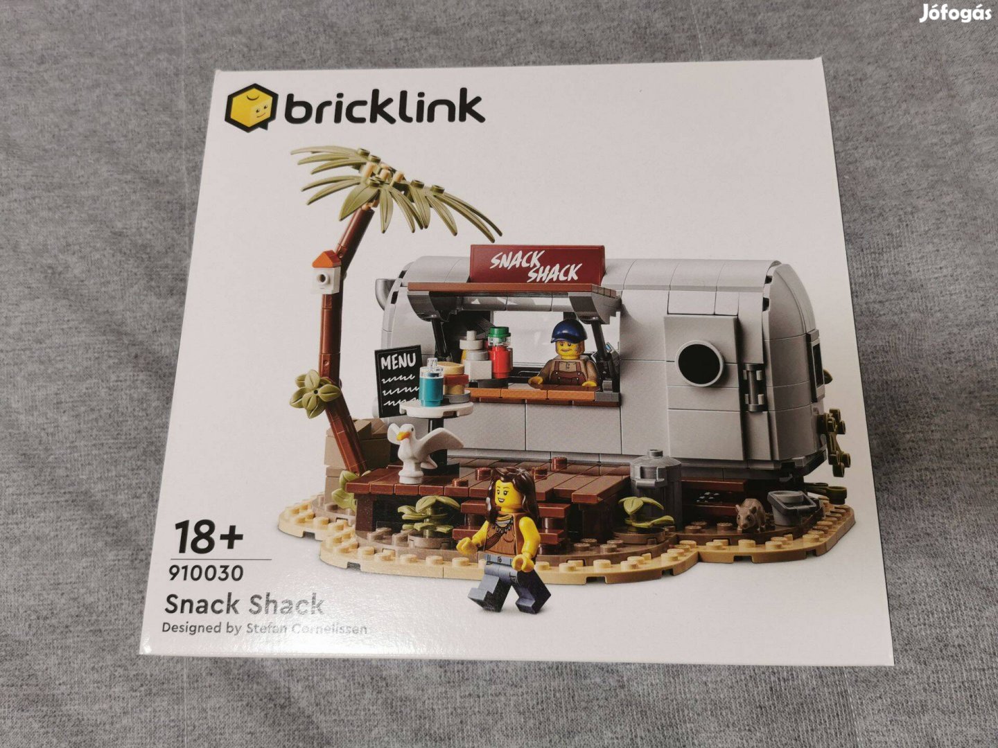 Új LEGO Bricklink 910030 Büfékocsi / Snack Shack