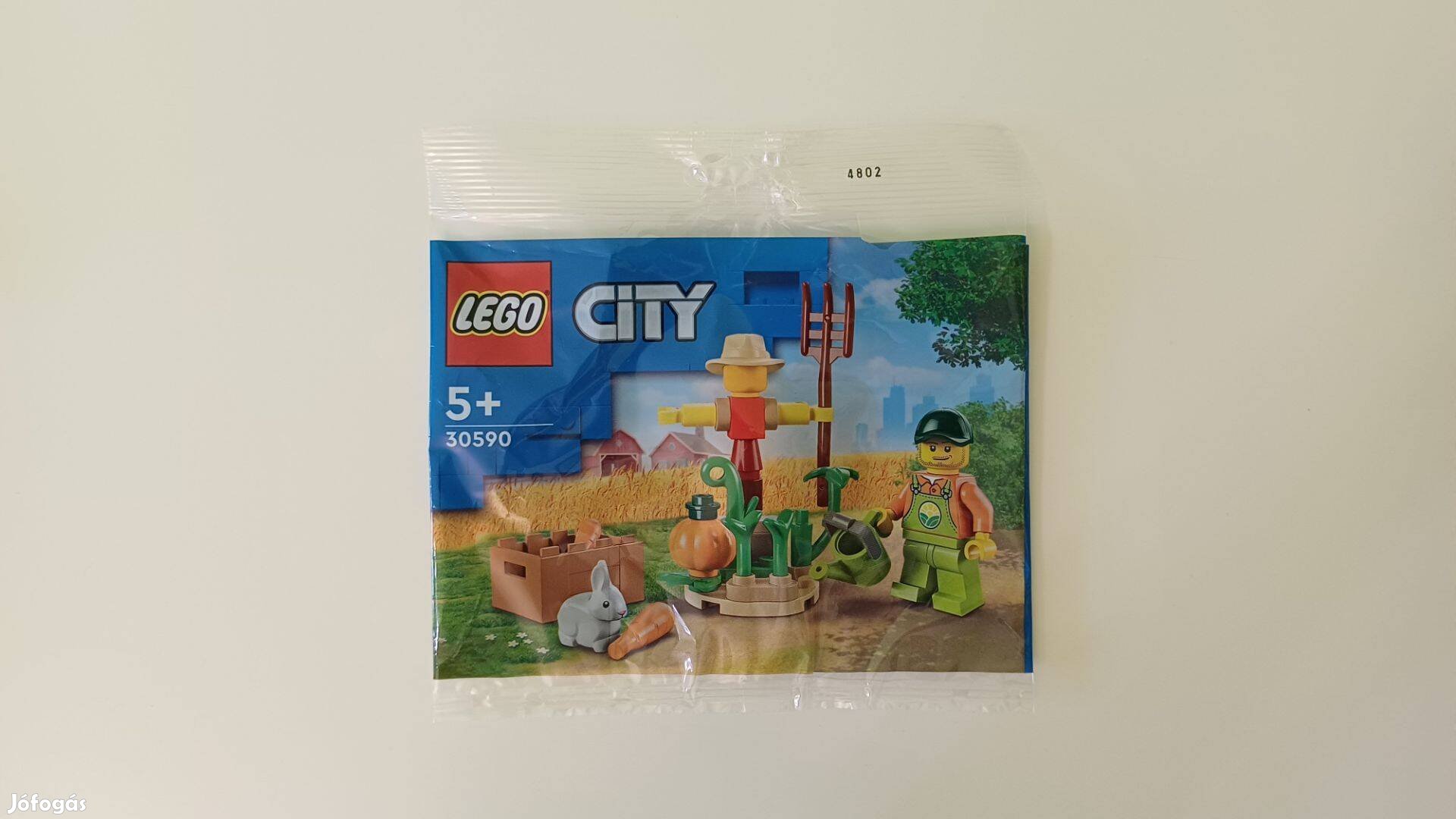 Új LEGO City 30590 Kert és madárijesztő