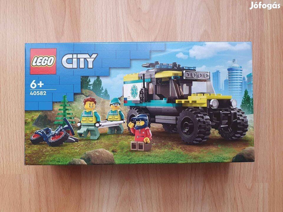 Új LEGO City 4x4 terepjáró mentőautó (40582)