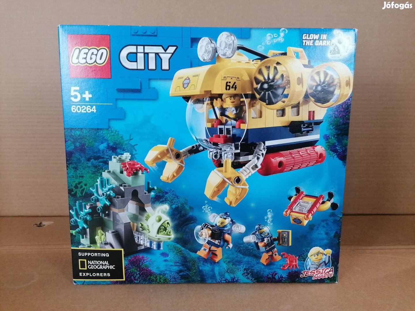 Új LEGO City 60264 - Óceáni kutató tengeralattjáró eladó!