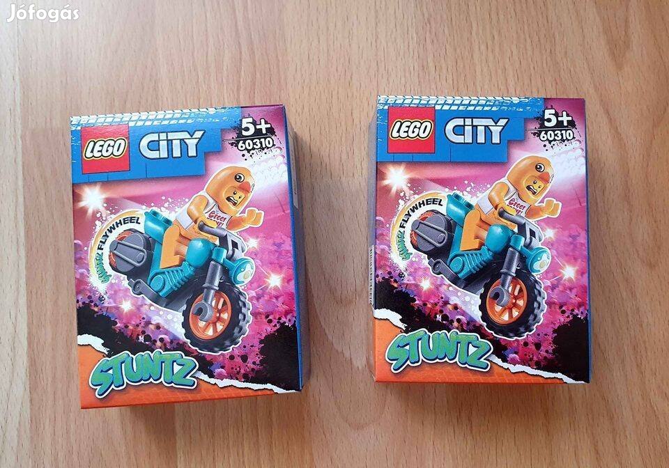 Új LEGO City Stuntz - Chicken kaszkadőr motorkerékpár (60310)