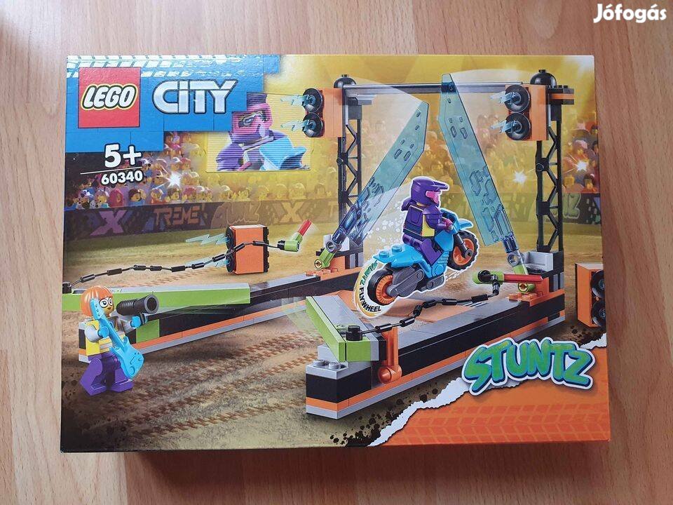 Új LEGO City Stuntz - Pengés kaszkadőr kihívás (60340)