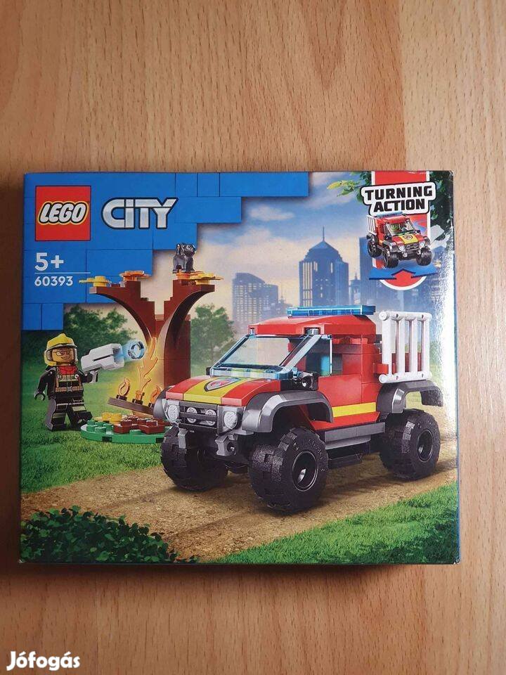 Új LEGO City - 4x4 Tűzoltóautós mentés (60393)