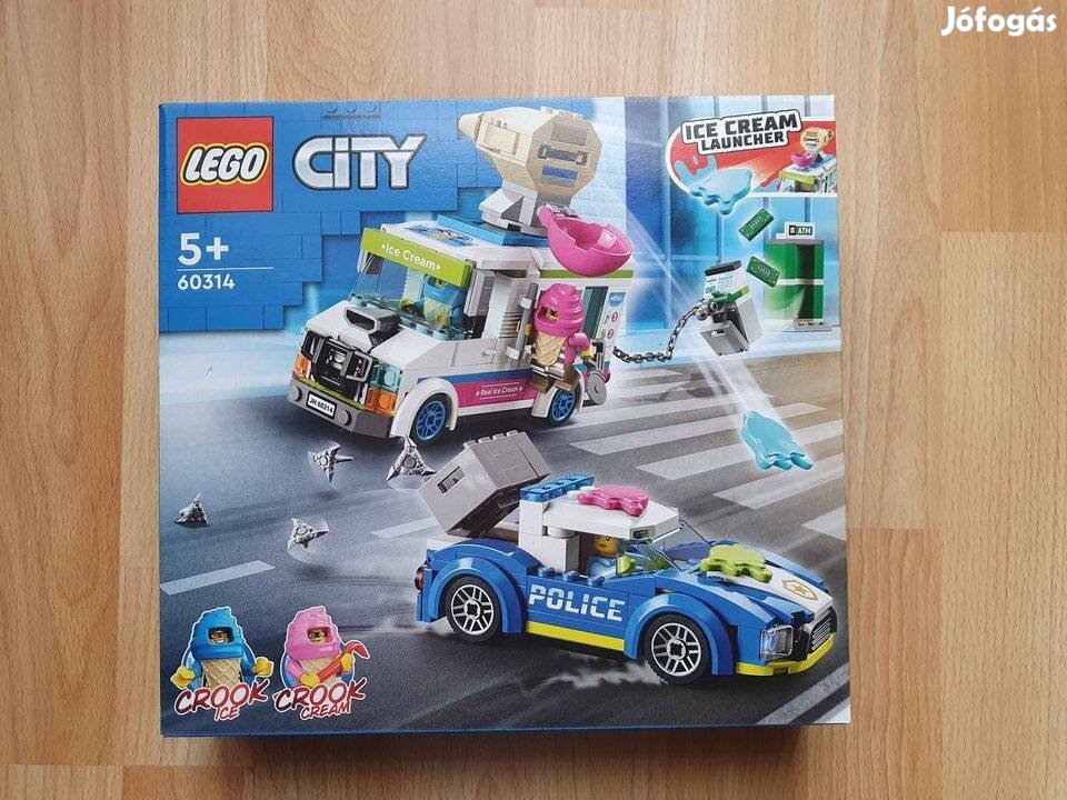 Új LEGO City - Fagylaltos kocsi rendőrségi üldözés (60314)