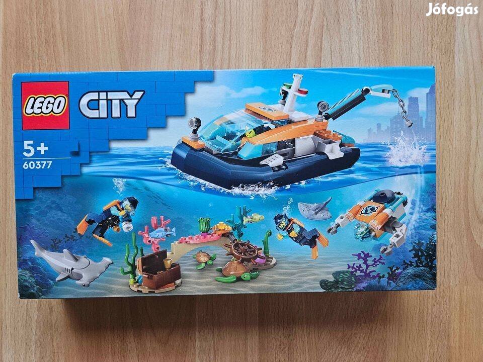 Új LEGO City - Felfedező búvárhajó (60377)