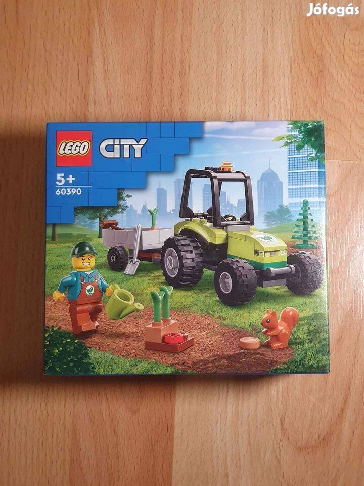 Új LEGO City - Kerti traktor (60390)