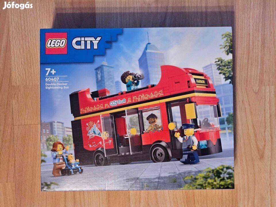 Új LEGO City - Piros emeletes turistabusz (60407)