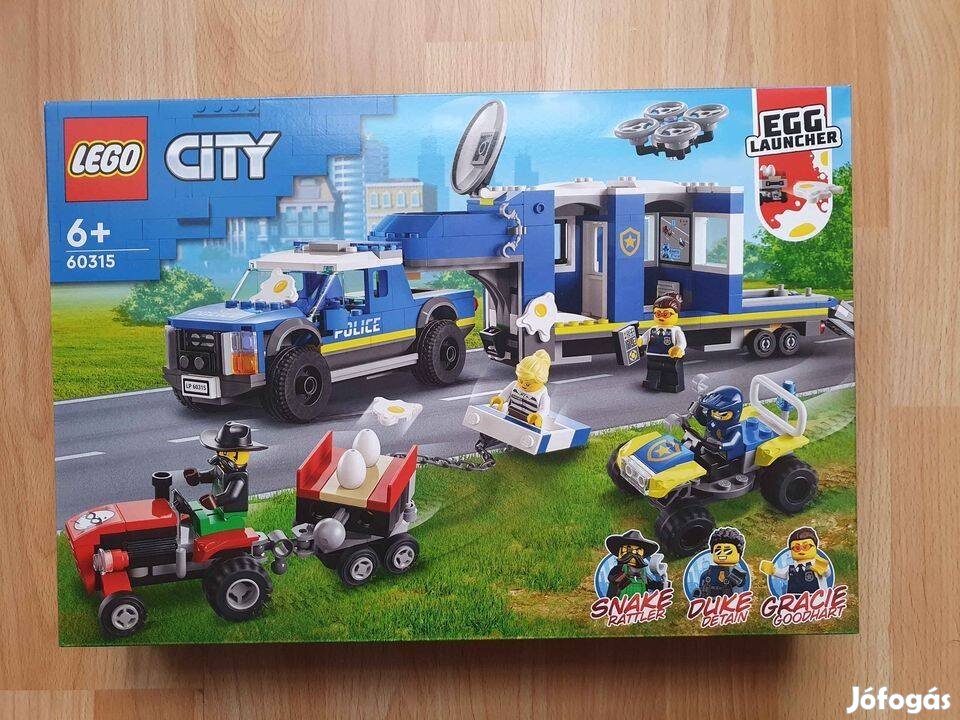 Új LEGO City - Rendőrségi mobil parancsnoki kamion (60315)
