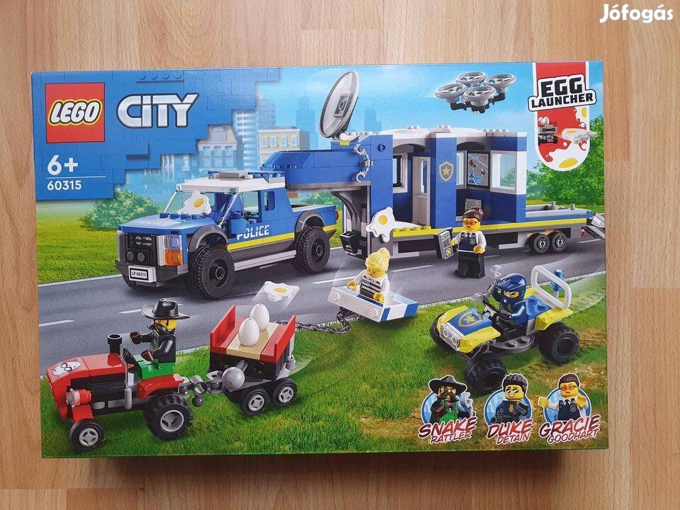 Új LEGO City - Rendőrségi mobil parancsnoki kamion (60315)