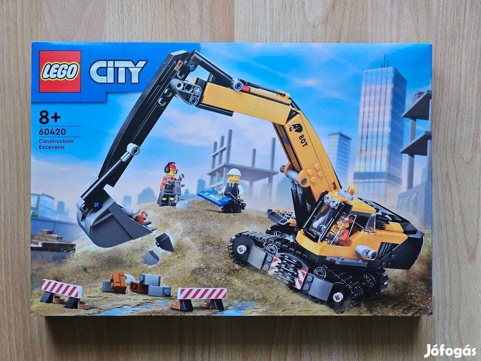 Új LEGO City - Sárga markológép (60420)