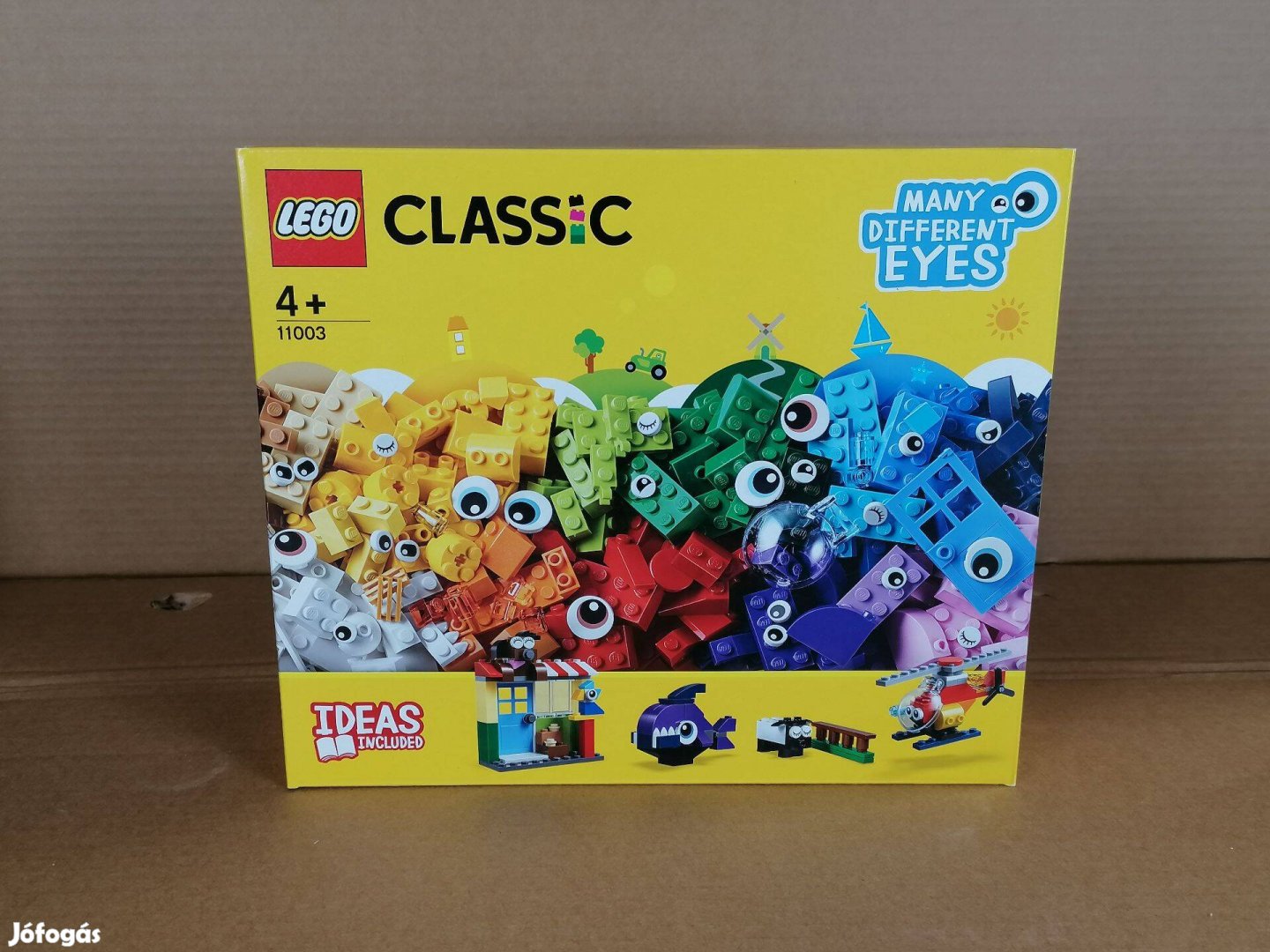 Új LEGO Classic 11003 - Kocka szemekkel eladó! 451db-os!