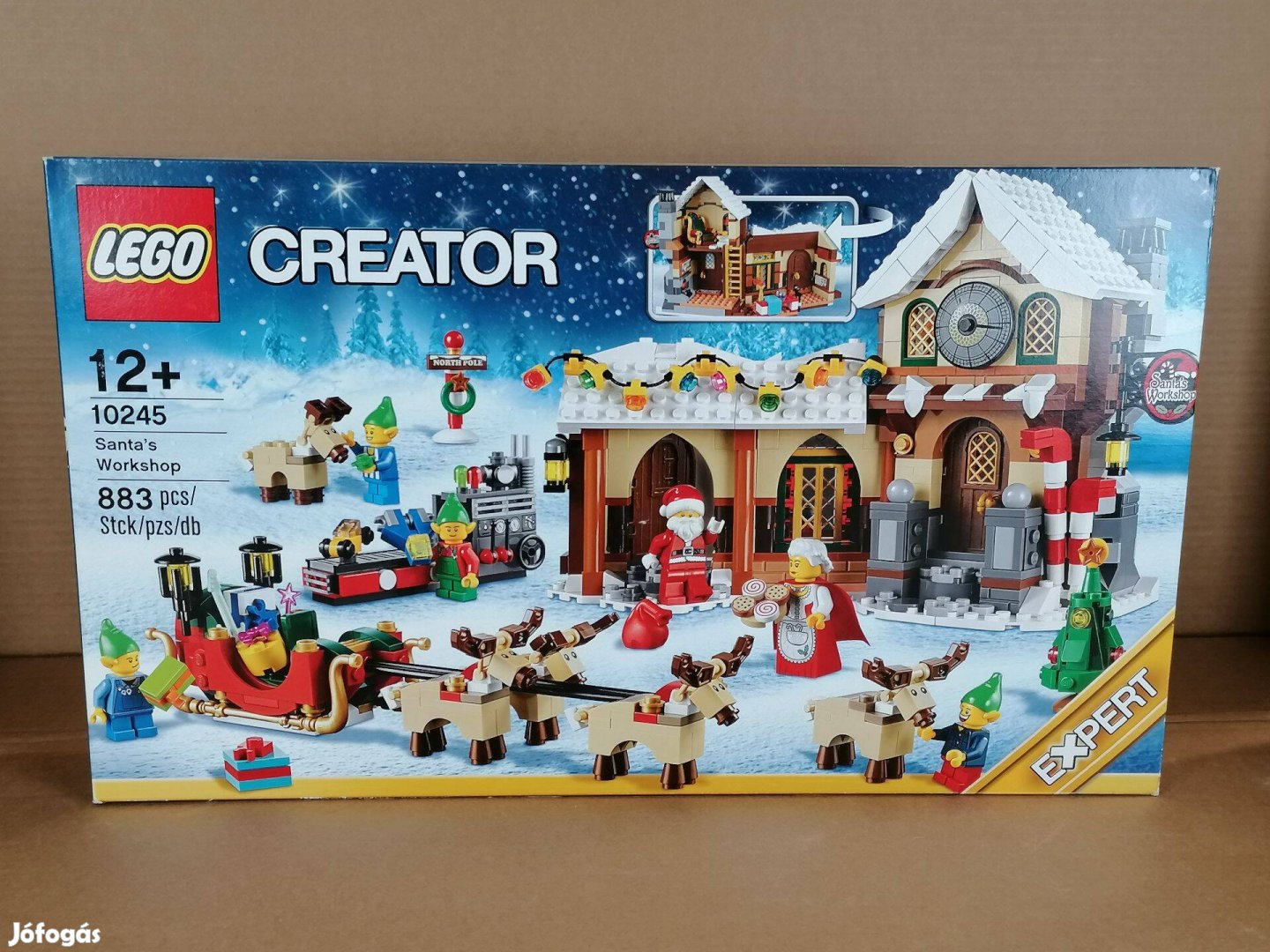 Új LEGO Creator 10245 - Mikulásgyár eladó!