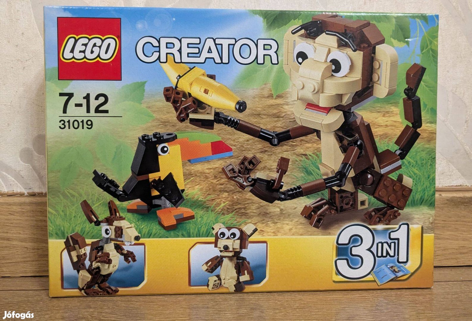 Új LEGO Creator Erdei állatok építőjáték 31019