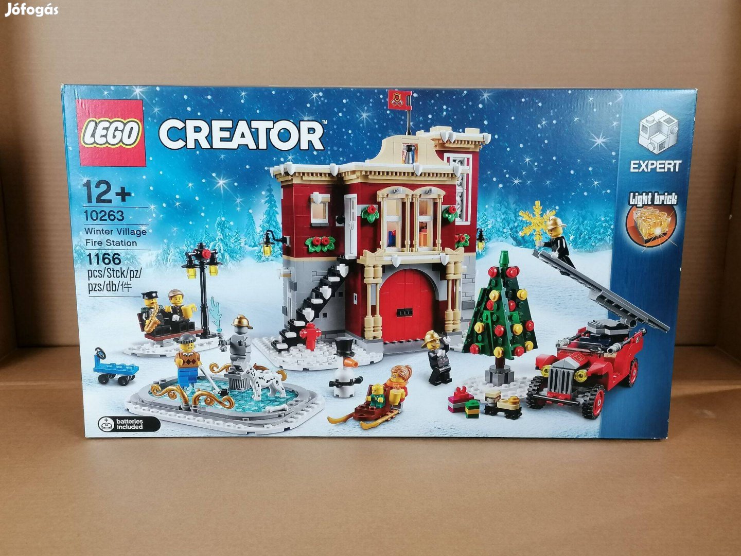 Új LEGO Creator Expert 10263 - Téli tűzoltó állomás eladó!