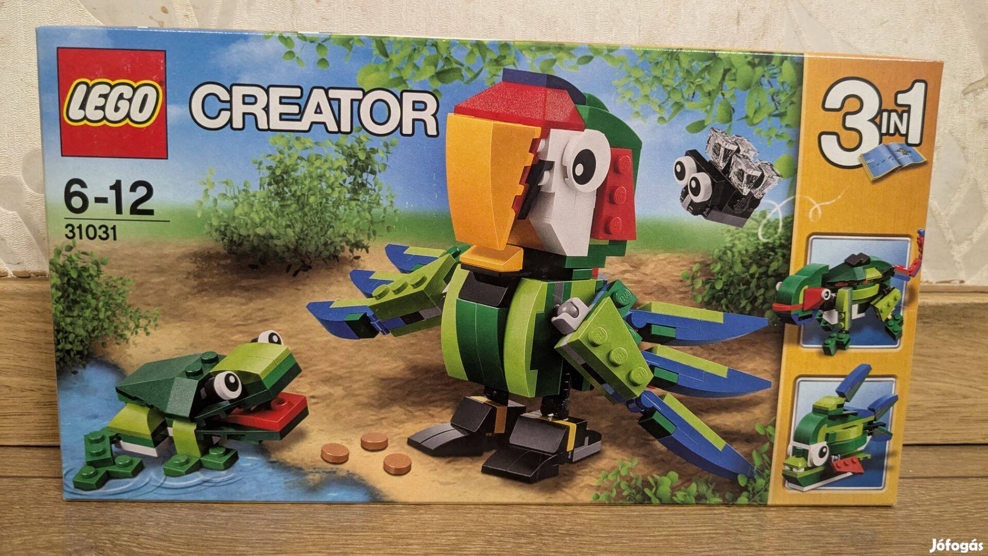 Új LEGO Creator - Őserdei állatok (31031) eladó