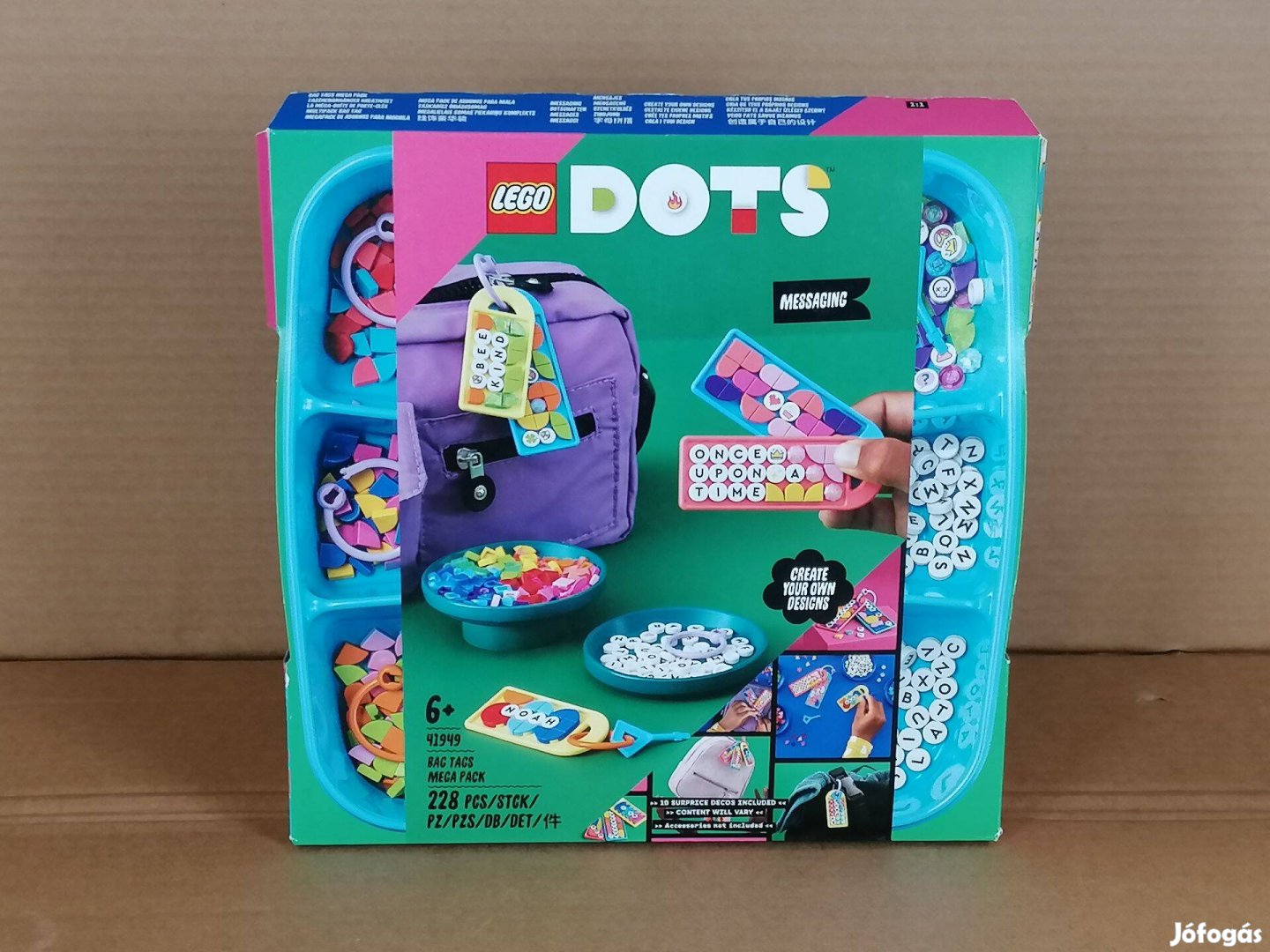 Új LEGO Dots 41949 Táskadísz óriáscsomag eladó!