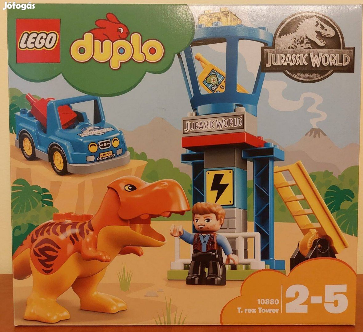 Új LEGO Duplo T-Rex torony 10880