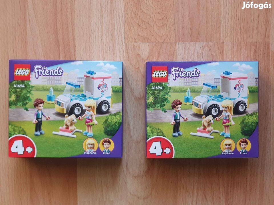 Új LEGO Friends Kisállat mentőautó (41694)