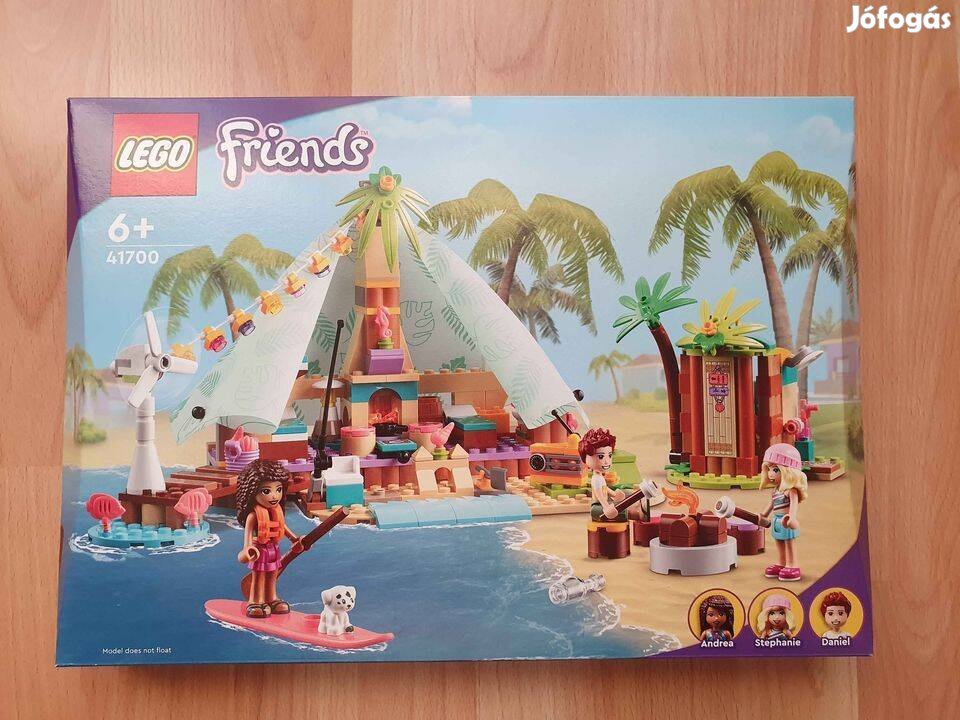 Új LEGO Friends - Luxuskemping a tengerparton (41700)