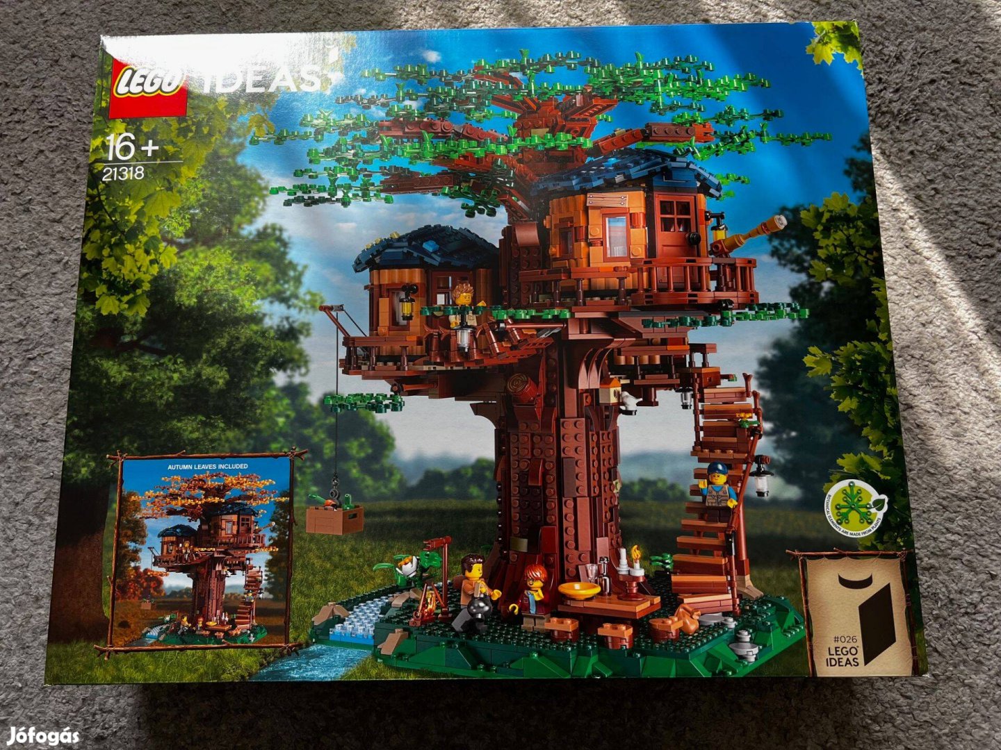 Új LEGO Ideas 21318 Lombház bontatlan