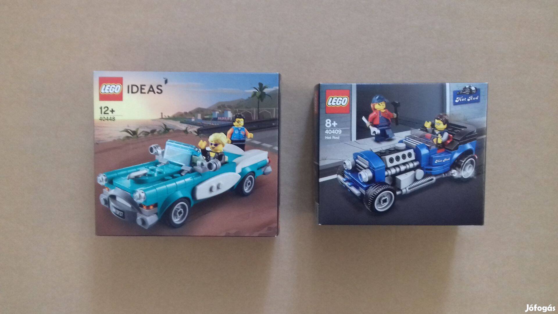 Új LEGO Ideas 40448 Veterán jármű + 40409 Hot Rod Creator City Foxárba