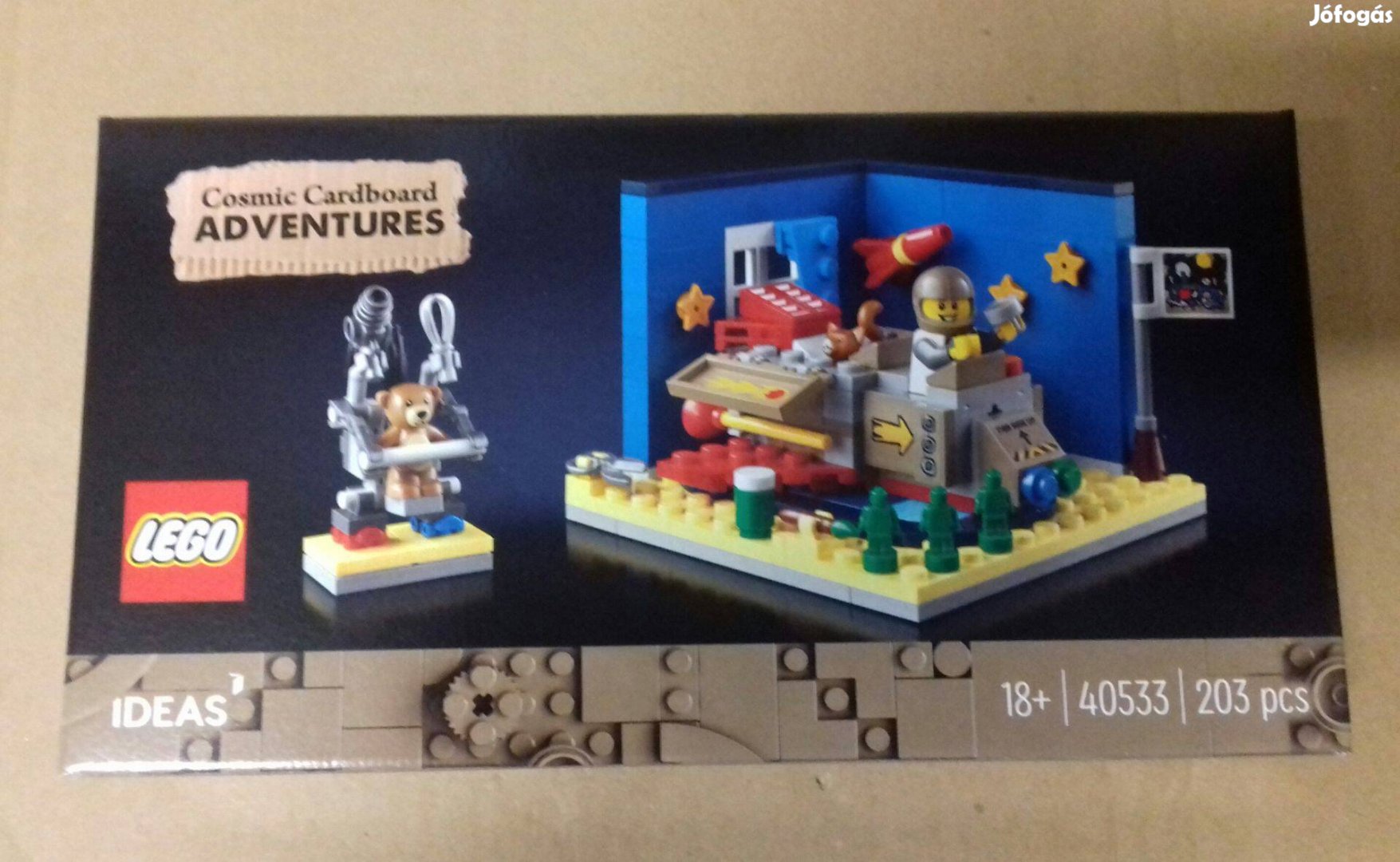 Új LEGO Ideas 40533 Űrbéli karton kalandok Creator City Friends utánvé