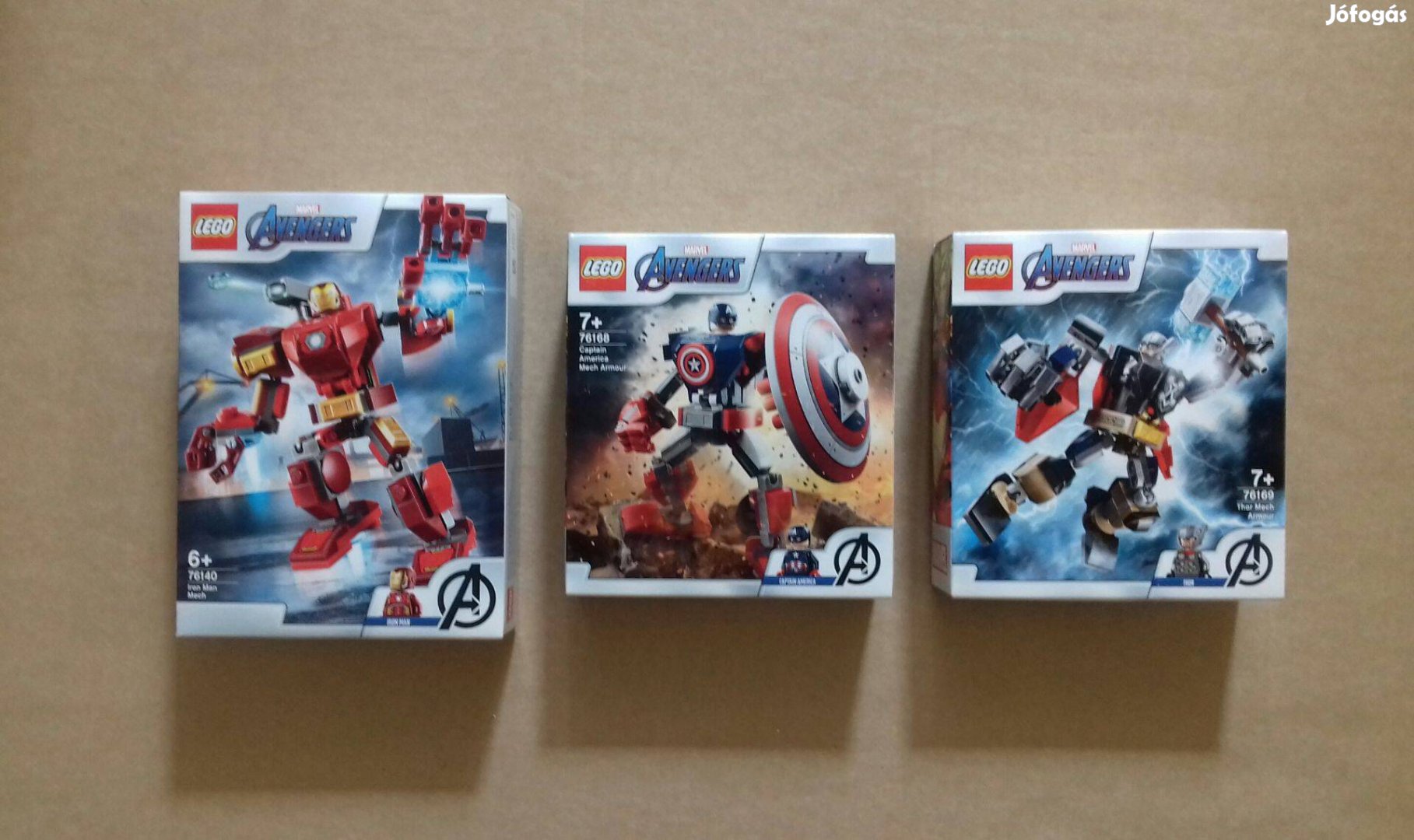 Új LEGO Marvel Avengers Super Heroes 76140 + 76168 + 76169 Fox.az árba