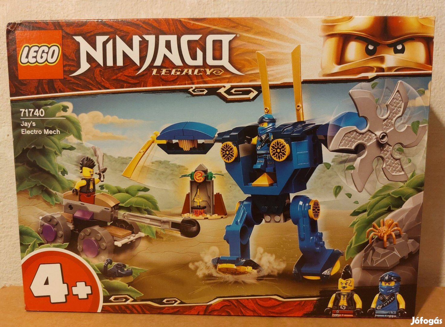 Új LEGO Ninjago Jay elektrorobotja (71740)