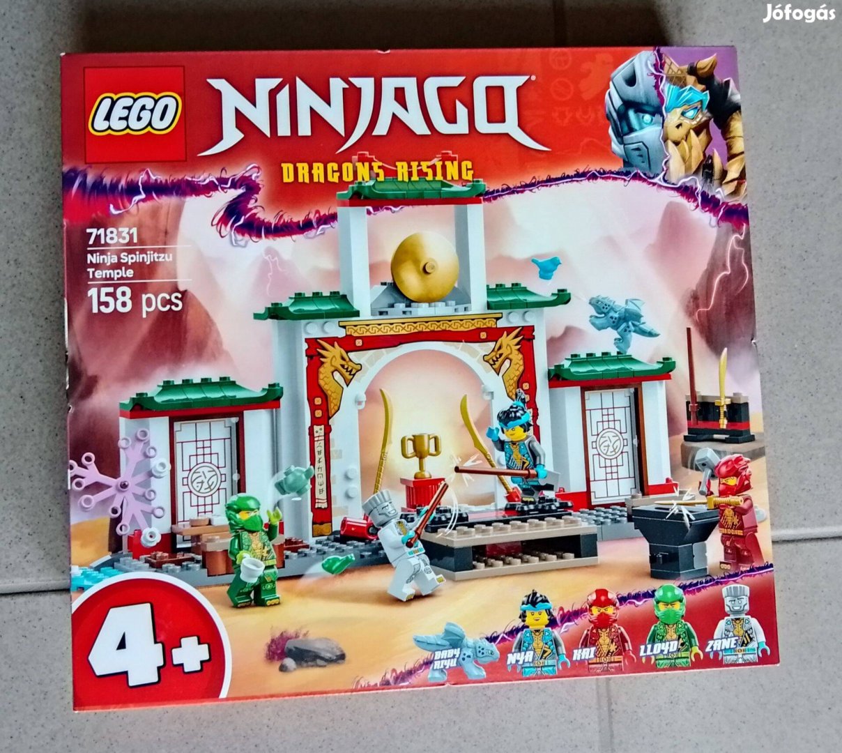 Új LEGO Ninjago - Spinjitzu nindzsatemplom 71831