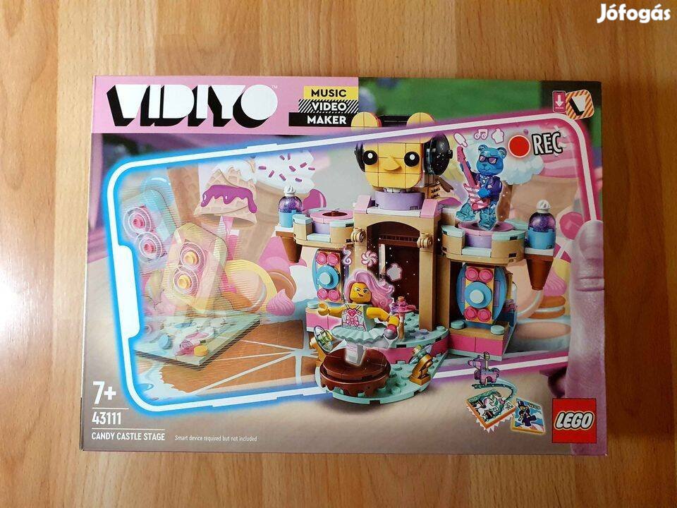 Új LEGO Vidiyo Candy Castle Stage (43111)