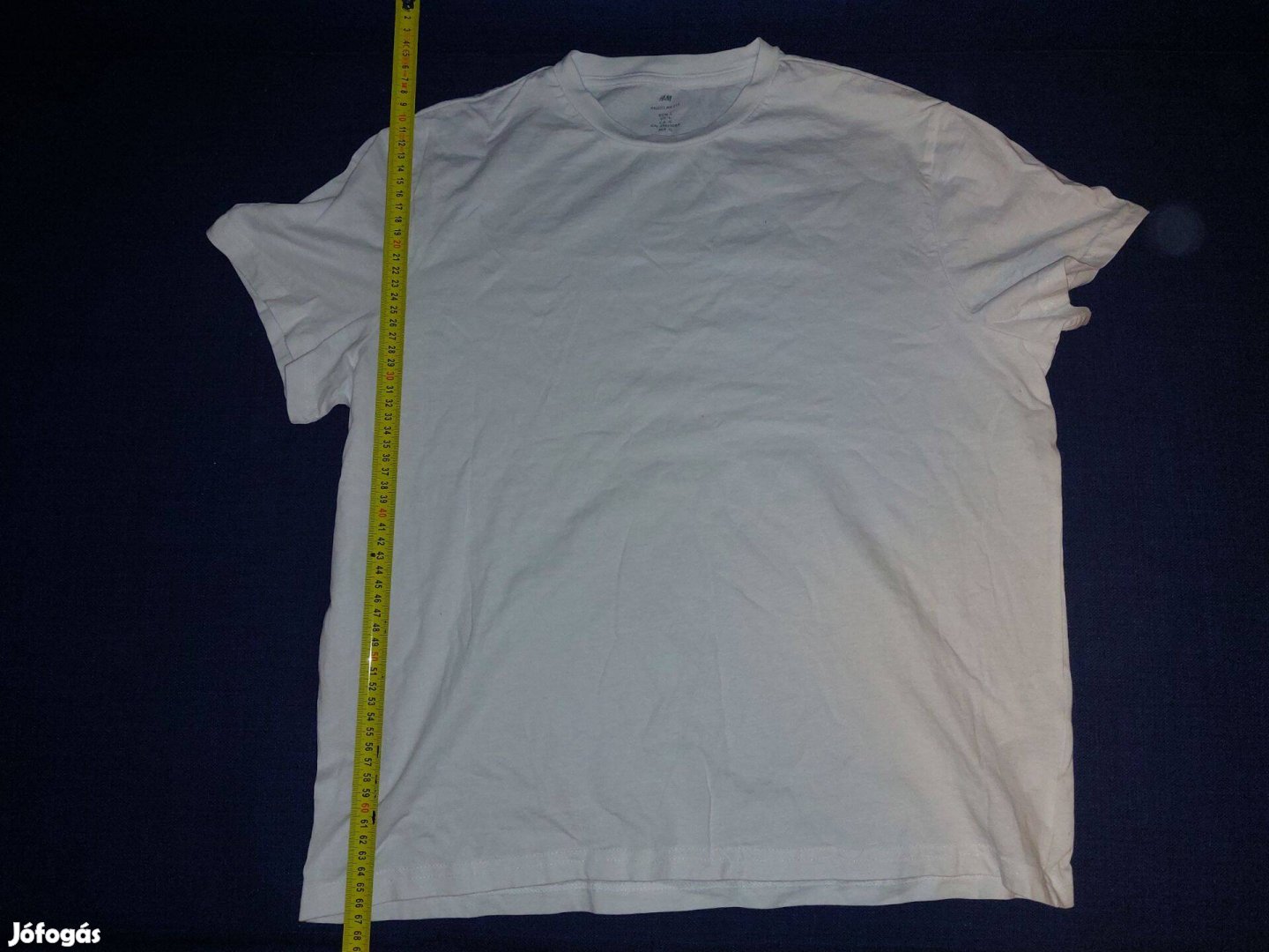 Új L-es H&M fehér póló T-shirt t shirt L