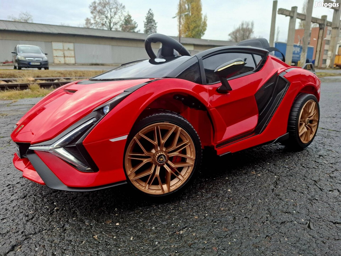 Új Lamborghini gyerek elektromos sport autó 12V erdeti