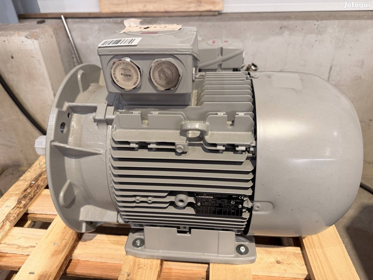 Új Lammers ATEX villanymotor eladó- 11 kW, IE3