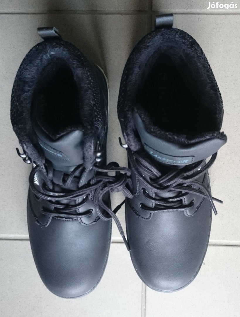 Új Landrover bakancs cipő férfi 41 - es fekete bélelt